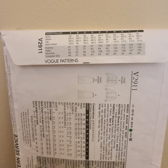 Vintage Vogue Today's Fit  Sandra Betzina Patterns - Three - Picture 4 of 15